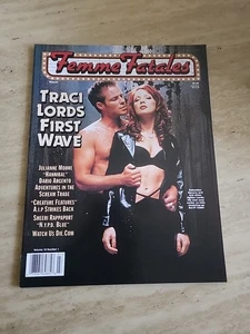 MARCH/APRIL 2001 FEMME FATALES magazine - TRACY LORDS in FIRST WAVE - Picture 1 of 2