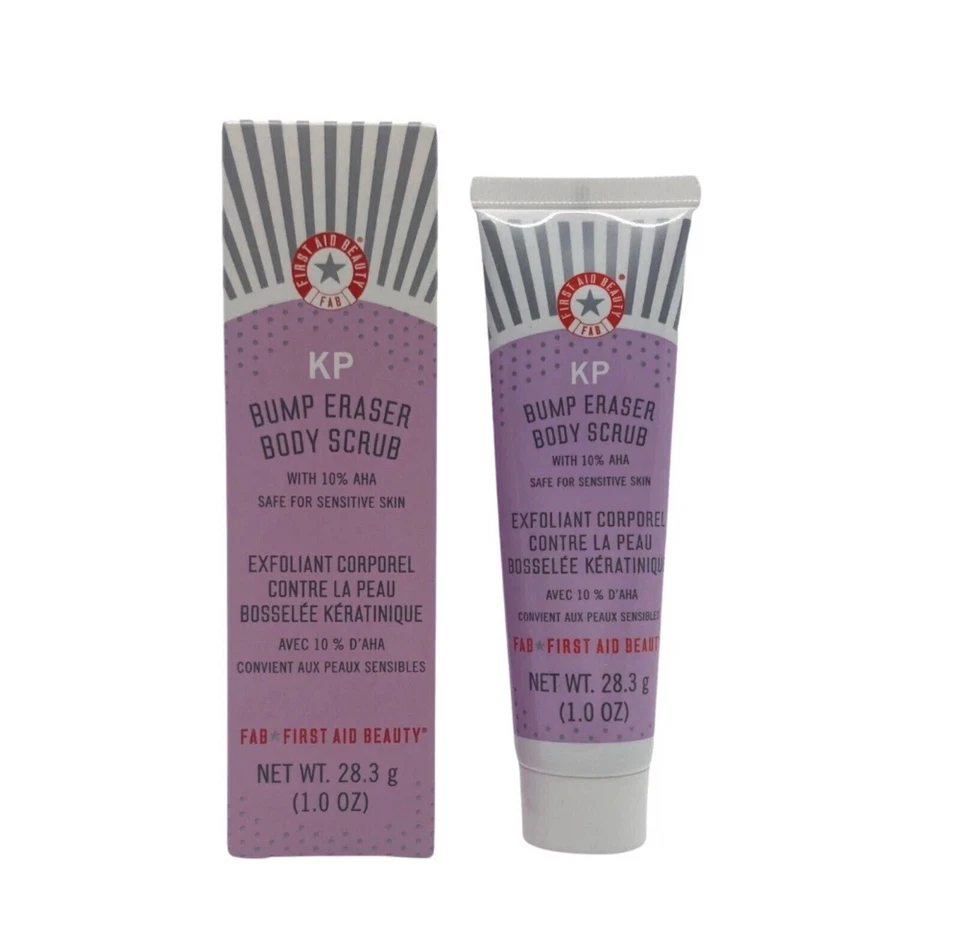Скраб для тела First Aid Beauty KP Bump Eraser 10% AHA дорожный размер - 1,0 унции / 28,3 г - Изображение 1 из 1