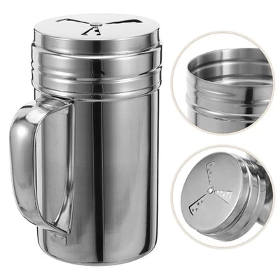  Distributore Condimenti in Acciaio Inossidabile Contenitori Per Spezie Viaggio - Immagine 1 di 4