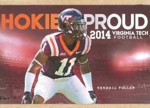 RARE COLLEGE-ODDBALL Kendall Fuller XRC COMMANDERS DOLHINS CHIEFS  Virginia Tech - Picture 1 of 1
