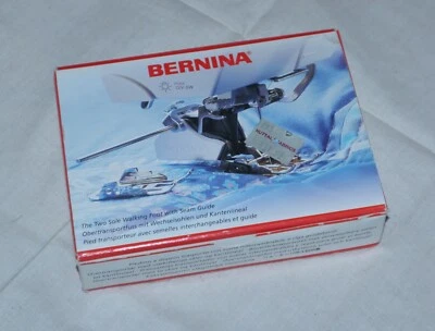 BERNINA Two Sole Walking Foot | *Original* Seam Guide 0089697000 Box Instruction - Image 1 of 3