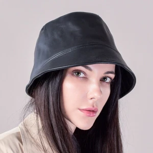 Mujeres Cuero Genuino Piel de Oveja Gorro Sombreros Ruso Cálido Oreja Gorra Ushanka - Imagen 1 de 14