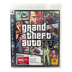 Grand Theft Auto IV GTA *Complete w Map & Manual* Sony PS3 PAL - Picture 1 of 1