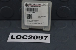 AMEC ( 34MM 1.3386'' ) 132T-34 SPADE DRILL INSERT HSS #2 T-A LOC2097 - Picture 1 of 3