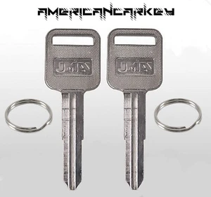 2 New Uncut Replacement Keys For Chevrolet / Geo / Suzuki Vehicles - B69 / X180 - Bild 1 von 1