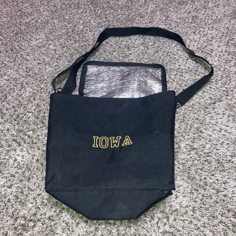 Iowa Hawkeyes Insulated Cooler Shoulder Messenger Tailgate Bag Cover