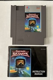 NES Captain Skyhawk  With Manual And Toys R Us Licensed Nintendo Case