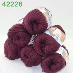 Sale New 6Skeinsx50gr Soft 100% Cotton Chunky Super Bulky Hand Knitting Yarn 26 - Picture 1 of 11