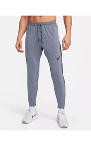 NEW Nike Aeroswift Running Pants - Men's Medium RETAIL $125.00 Black FN3361 Gray - Picture 1 of 7