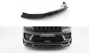 Enfoque delantero para Jeep Grand Cherokee Trailhawk Mk5 negro brillante labio del alerón - Imagen 1 de 6