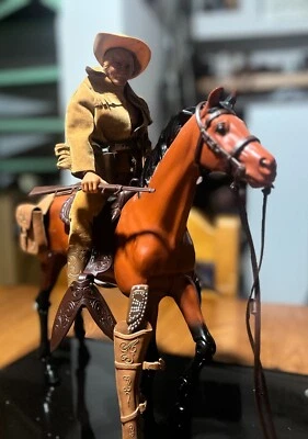 Big JIm Dakota completo bellissimo con cavallo lotto Konvolut lot - Immagine 1 di 4