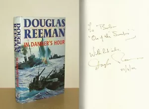 Douglas Reeman - In Danger's Hour - Signed - 1st/1st (1988 First Edition DJ) - Imagen 1 de 6