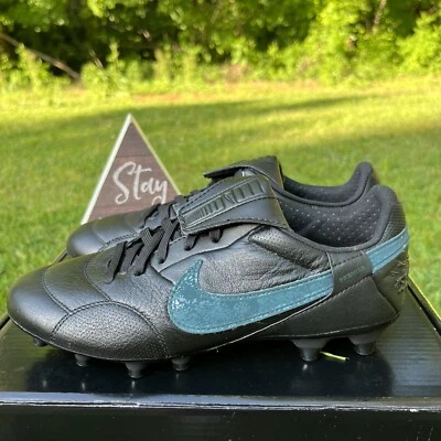 The Nike Premier III FG Men Size 5.5 / Women Size 7 Deep Jungle Soccer Cleats - Image 1 of 4