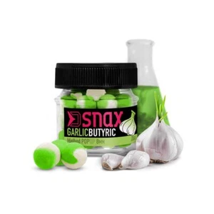 20g 12mm SNAX POP UP KÖDER Pop Up Mini Boilie Ajo Butírico (447,50 EUR/kg) - Imagen 1 de 1