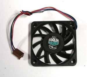 COOLER MASTER FAN CM12V, EFB0612HA, DC12V 0.18A, 1720H, 60mm x 60mm x5mm - Picture 1 of 1