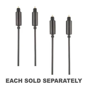 Superb Build Quality Concord Fibre Optic TOSLINK Audio Cable Gold Plated Tips - Picture 1 of 5