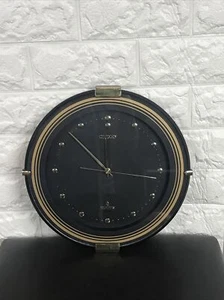 CITIZEN CONTEMPORARY GALLERY WALL CLOCK Black - Picture 1 of 7