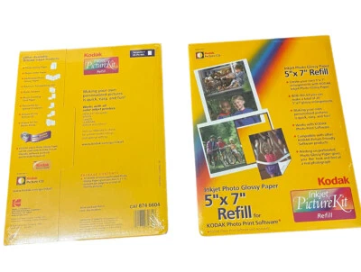Kodak Ultra Premium Photo Refill Paper 5x7” High Gloss 40 sheets Total Lot of 2 - Image 1 of 4