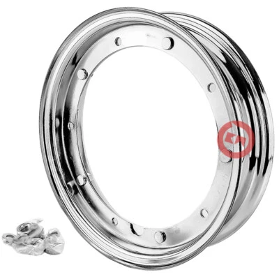 MARCA CERCHIO CROMATO RUOTA VESPA PX PE 125 150 200