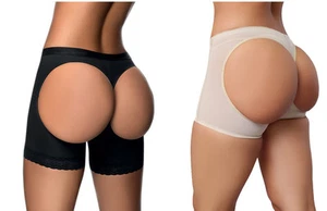FAJAS COLOMBIANAS LEVANTA COLA PANTY LEVANTADOR DE GLÚTEOS ABIERTO ANN SLIM 1011 - Imagen 1 de 2