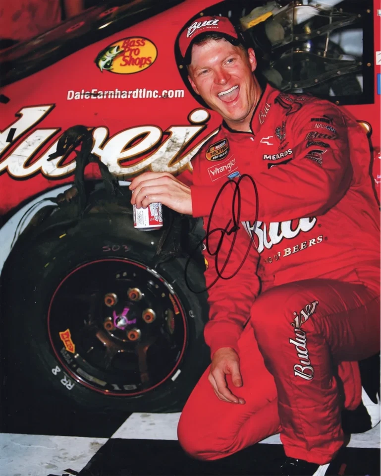 AUTOGRAPHED 2006 Dale Earnhardt Jr. #8 Budweiser RICHMOND RACE WIN (Victory Lane Foto 1 de 1