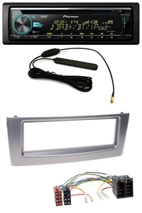 Pioneer CD MP3 AUX DAB USB Autoradio für Fiat Punto Grande Punto ab 05 grau - Bild 1 von 8