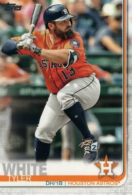 #545 Tyler White Houston Astros  2019 Topps Series 2 Baseball Card GAN - Image 1 of 2