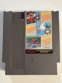 Super Mario Bros / Duck Hunt / World Class Track Meet (Nintendo NES, 1990)