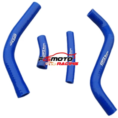 BLUE Silicone radiator hose For YAMAHA YZ450F YZF450 YZ250F YZF250 2014-2018 15 - Image 1 of 4