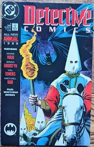 DETECTIVE COMICS ANNUAL #2 (DC 1989) High Grade NM Controversial Issue! Batman - Picture 1 of 7