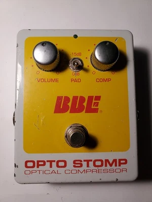 Compresor óptico BBE Opto stomp Foto 1 de 2