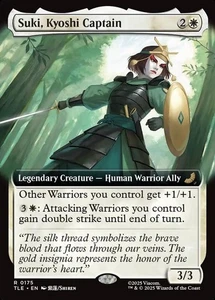 1x - Suki, Kyoshi Captain - Extended Art #175 - Avatar: Eternal - NM MTG - Picture 1 of 1