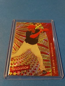 2021 Panini Chronicles - Revolution Juan Soto #46 Fractal - Picture 1 of 2