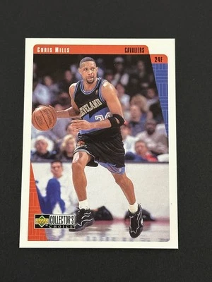 1997-98 Upper Deck Collector’s Choice Chris Mills #24 Cleveland Cavaliers (W) - Image 1 of 2
