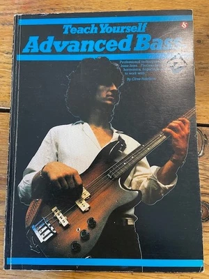 TEACH YOURSELF  ADVANCE BASS Book HARMONICS FINGERING EXERCISES - Image 1 of 2