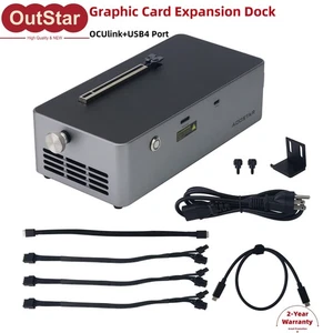 AG02 Graphic Card Expansion Dock Built-in 800W Power Supply OCUlink+USB4 Port #s - Picture 1 of 8