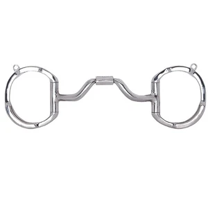 35TO 5 1/2" Toklat Myler Eggbutt With Hooks Stainless Steel Ported Barrel Mb 33 - Picture 1 of 1