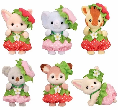 Calico Critters Cutie Collectibles Very Berry Babies Sylvanian Blind Bag