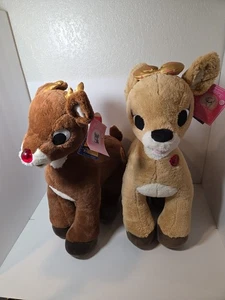 Rudolph And Clarice Build A Bear 2014 50th Anniversary Giant Size 22-23 Inch  - Bild 1 von 15