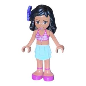 LEGO Friends Minifigur Kate Magenta Bikini Oberteil frnd057 aus Set # 41037 - Bild 1 von 2