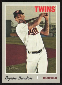 2019 Topps Heritage Byron Buxton #539 Minnesota Twins - Picture 1 of 2