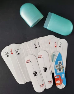 Umbra Oblong Playing Cards Umbra Standard Deck 5"X 1.5" - Picture 1 of 3