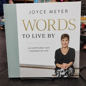 JOYCE MEYER WORDS TO LIVE BY 20 SCRIPTURES THAT CHANGED MY LIFE BOOK 2022 - Imagen 1 de 7