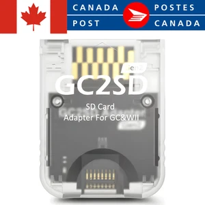 GC2SD - SD Card Adapter for GameCube Wii PicoBoot Homebrew & Storage - NEW White - Picture 1 of 9