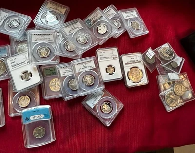 Grab Bag US Coins Over $200 Value! - Lots Of Silver!  As Seen on YouTube! - Image 1 of 4