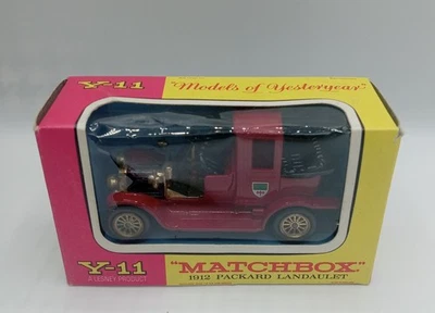 Matchbox Mint Y-11 Packard Landaulet 1912 Models of Yesteryear Car- Original Box - Image 1 of 4