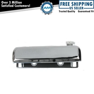 Manija de puerta exterior izquierda cromada para Ford Mustang 1979-1991 Foto 1 de 2