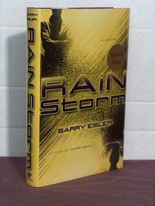 1st,signed by author, Assassin John Rain 3: Rain Storm by Barry Eisler (2004,HB) - Picture 1 of 3