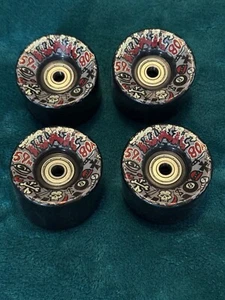 Toxic Skateboard Wheels All-Terrain Skateboard Wheels - 59mm 80a W/New Bearings - Picture 1 of 3
