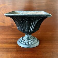 Small Black Cast Iron Urn